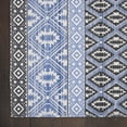 thumbnail image 4 of Nourison Darien Modern Moroccan Blue 2'3" x 3'9" Accent Rug, (2' x 4'), 4 of 7