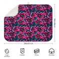 thumbnail image 2 of Microfibre Drying Mat for Kitchen Flower Wallpaper Dish Drying Drainer Mat Absorbent Pioneer Drying Mat Washing Up for Glass, Plate & Cup 18inch X 24inch, 2 of 5