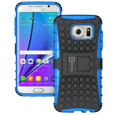 CoverON Samsung Galaxy S7 Edge Case, Atomic Series Slim Protective Kickstand Phone