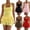 Style8-Yellow dresses for women, variant on Mceream Women's Halter Neck Satin Flared A-Line Dress, Elegant Sleeveless Swing Dress for Wedding Guest, Cocktail, Evening Party, formal Occasions Black M
