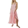 thumbnail image 1 of Vestido largo de tul bordado con cordones y cordones utcoco para mujer, 1 of 7