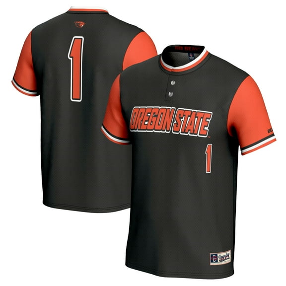 Youth GameDay Greats #1 Black Oregon State Beavers Softball Fashion Jersey