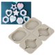 thumbnail image 4 of Molde de Silicona Flexible, Colgante de Coche, Molde de Cera Decorativo, Molde de Fundición para cuentas aromártico, Jabón, Dulces, Hornear, Velas Colgantes, 4 of 7