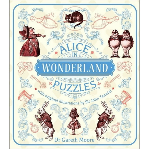 Sirius Classic Puzzles Alice in Wonderland Puzzles: A Puzzle Book with Original Illustrations by Sir John Tenniel, (Paperback)
