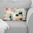 thumbnail image 2 of Designart "Geometric Nature Elegance" Geometric Printed Throw Pillow, 2 of 5
