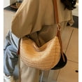 thumbnail image 2 of LinYooLi Straw Beach Bag Crescent Crossbody Bag Hobo Bags Women Vintage Shoulder Bag Summer Cute Trendy Purse Travel Bag 2024, 2 of 7