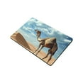 thumbnail image 3 of ZFLMY Camel Desert Sky Fast Absorption Home Bath Rug Mat 24x16in, 3 of 5