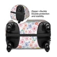 thumbnail image 2 of Gukieu Retro Floral Print Suitcase Protective Cover, Elastic Zipper Buckle Suitcase Protective Cover, Suitable for Travel, Business Trip-Small, 2 of 7