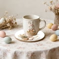 thumbnail image 4 of Wooden Small Placemats for Small Table Easter Theme Heat Resistant Coasters for Cups 4X4 Inch 1-Pack, 4 of 6