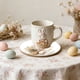 thumbnail image 5 of Tapiceras Pequeñas para Mesa Pequeña Tapicera de Aislamiento Térmico de Madera con Patrón de Conejo de Pascua 10 X 10 cm para Tazas de Café Y Tazas de Té Mesa de Café de Madera Pequeña, 5 of 6
