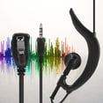 thumbnail image 2 of MIC Speaker Single Earphone, Durable Earhook Earpiece, For Office Home Man Woman, 2 of 8