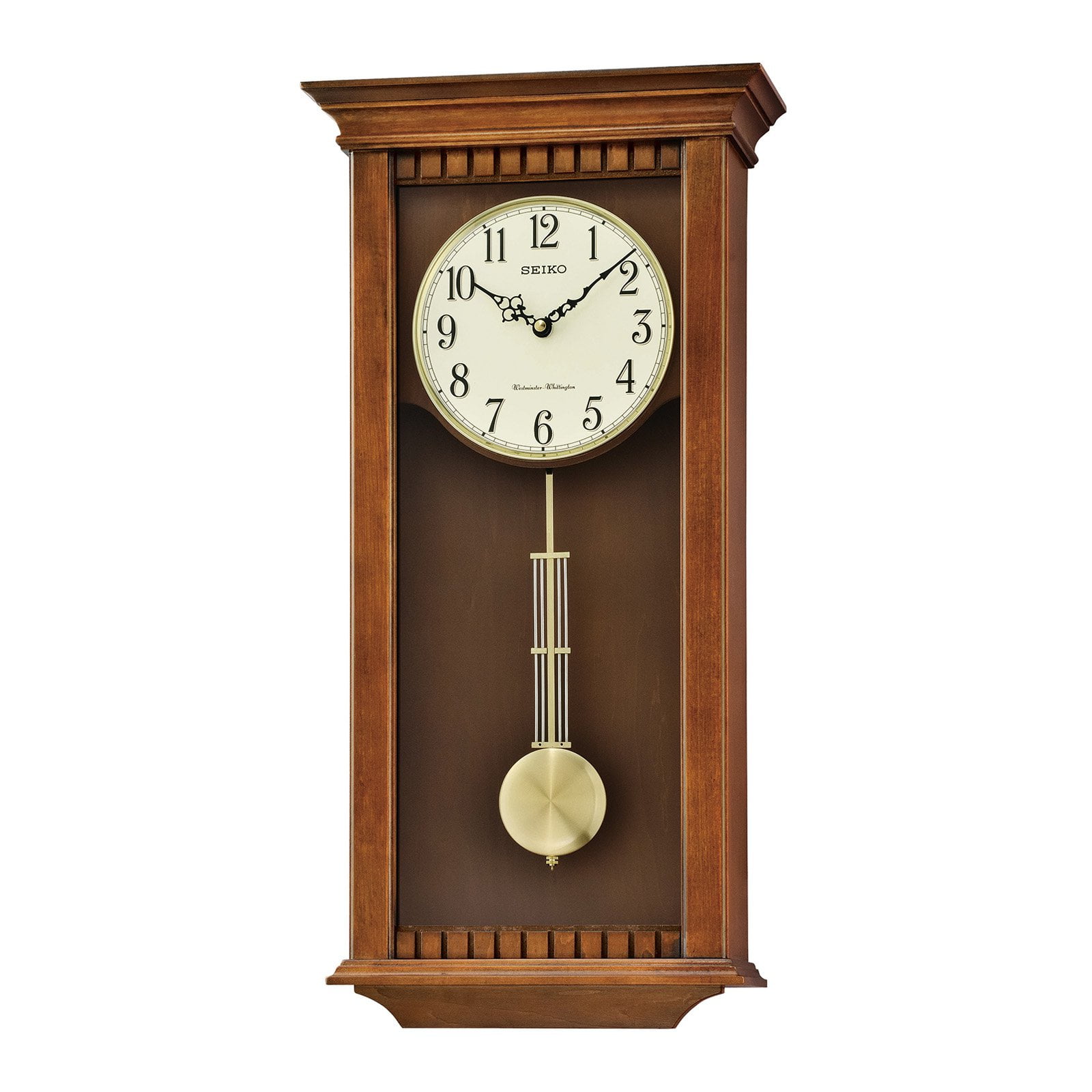 Seiko Wall Clock with Pendulum and Chime