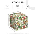 thumbnail image 4 of Tissue Mushrooms Gnomes Box Cover Holder, Square by Xecao - Leather Decorative Organizer for Tabletop, Bathroom, Car, Office, 4 of 8