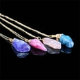 thumbnail image 4 of Natural Crystal pendant necklace Raw Crystals, 4 of 7