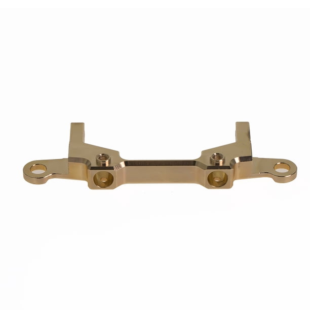 RC Coche Cobre Engranaje de dirección Soporte delantero Control remoto Vehículo Accesorios de automóvil Reemplazo para Axial SCX10 III AX103007 Tipo 2 Vogacara FN000789-02