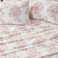 thumbnail image 4 of Velvet Plush Fleece Printed Sheet Set, Twin, 3 Pieces, 4 of 5