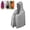 Gray, variant on Cooling Poncho Beach Towel for Men Women, Quick Dry UV Protection Wearable Ice Towel Wrap for Outdoor Camping Hiking Sports Travel(Royal Blue)