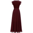 thumbnail image 4 of Dressystar Women Lace Wedding Bridesmaid Dress Female Floor-Length Formal Party Gown, 4 of 6