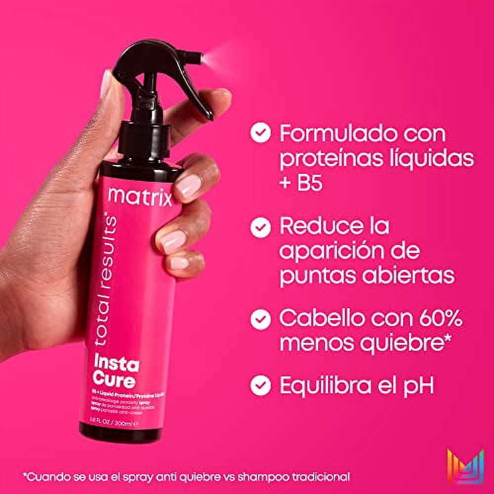 MATRIX Total Results Instacure Anti-Breakage Leave-In Porosity Spray | Heat Protectant & Detangler | Repairs & Strengthens Hair | Anti-Frizz | For Dry, Damaged & Brittle Hair
