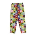 thumbnail image 4 of Daiia Colorful Bulldog Women's Sleep Pant with Pockets and Drawstring,Pajama Pants-XX-Large, 4 of 9
