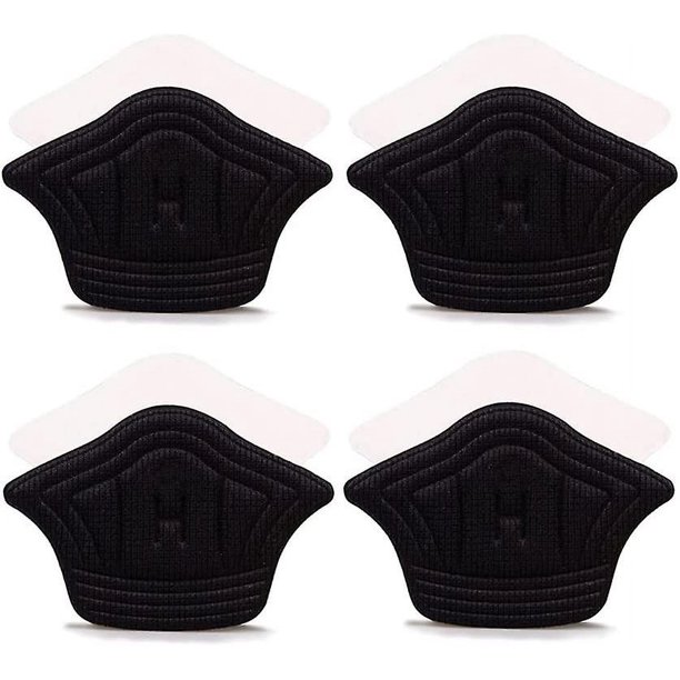 Almohadillas para el talón, plantillas protectoras del talón, almohadillas para el talón para zapatos grandes, plantillas autoadhesivas de esponja de algodón para zapatos cómodos (