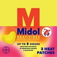thumbnail image 3 of Midol Heat Vibes Menstrual Pain Relief Heat Patches - 3 Count, 3 of 9