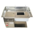 thumbnail image 4 of 5mm Blade Commercial Fresh Meat Cutter Slicer Shredder Dicer Desktop Type Steak Beef Pork Meat Lamb Cutting Machine 110V 500kg/h, 4 of 10
