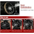 thumbnail image 5 of Crystal Bling Steering Wheel Cover for Women, 15 Inch Universal Fit Sparkling Rhinestone Auto Wheel Protector, Anti Slip Glitter Diamond Car Interior Accessories, 5 of 6
