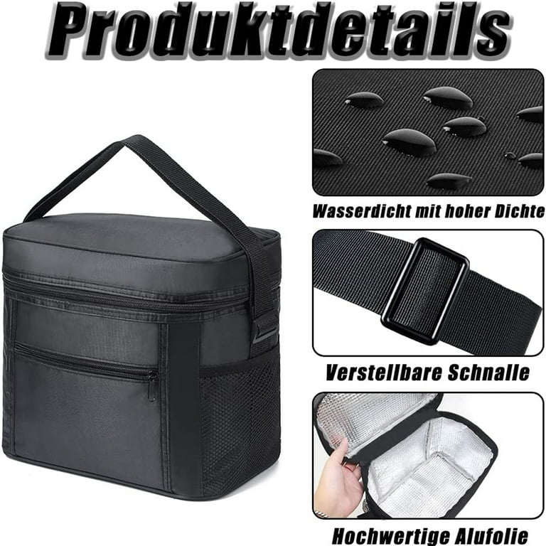 Foldable Small Cool Box Picnic Cooler Bag Insulated Bag 