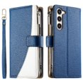 thumbnail image 2 of Funda cartera GANGXUN para Samsung Galaxy S23 Plus , cuero PU con tarjetero, cremallera, correa de mano, soporte y protección 760°, 2 of 6