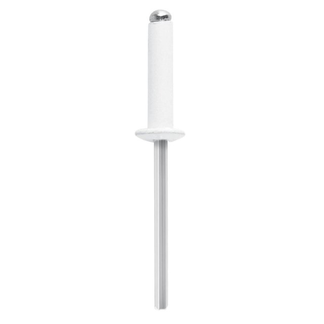 Bolsa c/50 remaches 5/32"x1/2" blancos aluminio, ala 5/16" Fiero R-58BB