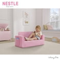 thumbnail image 3 of Dream On Me Nestle Kids Double Flip Out Sofa, Pink, 3 of 11