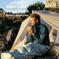 thumbnail image 5 of Naturehike, Ultralight Goose Down Sleeping Bag, Compact Mummy Sleeping Bag for Adult, Portable Sleeping Bags with Compression Sack for Cold Weather, Water Repellent, For Hiking/Travel/Expedition., 5 of 22