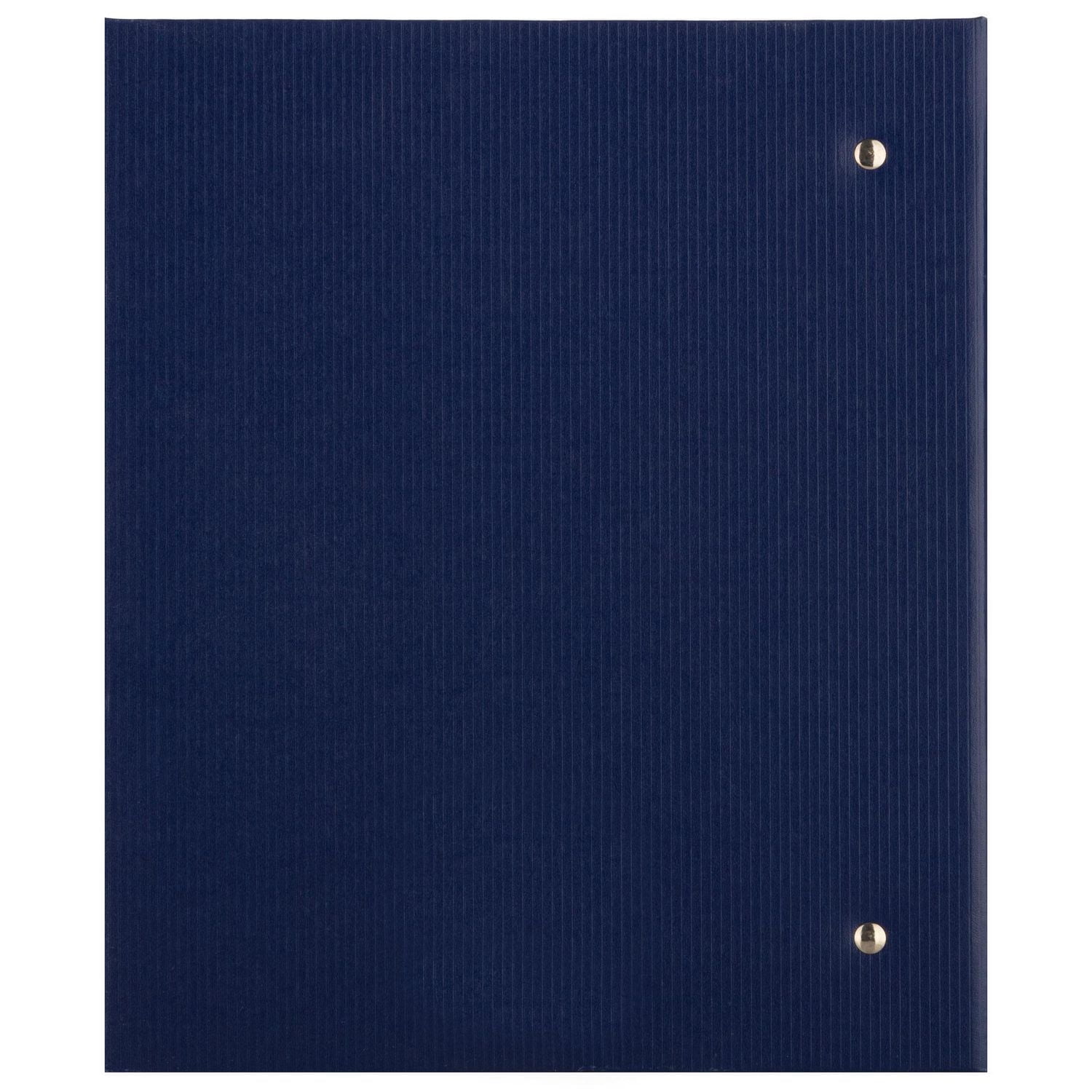 Album de photos Pinnacle Frames à 2 photos par page en bleu