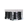 thumbnail image 4 of No Boundaries Women's Graphic Shortie Crew Socks, 10-Pack, Shoe Size 4-10, 4 of 5