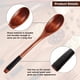 thumbnail image 5 of Juego de cubiertos japoneses de madera con cuchara y tenedor de madera (16 piezas), 5 of 5