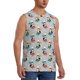 thumbnail image 2 of Balery Skiing penguin Camisetas sin mangas para hombre, absorbe la humedad y protege contra el mal olor.-3X-Large, 2 of 7