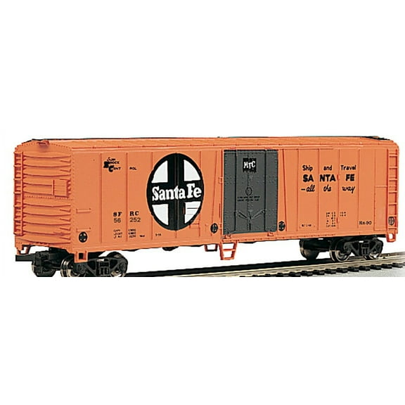 Bachmann-50' Steel Mechanical Reefer - Ready to Run - Silver Series(R) -- Santa