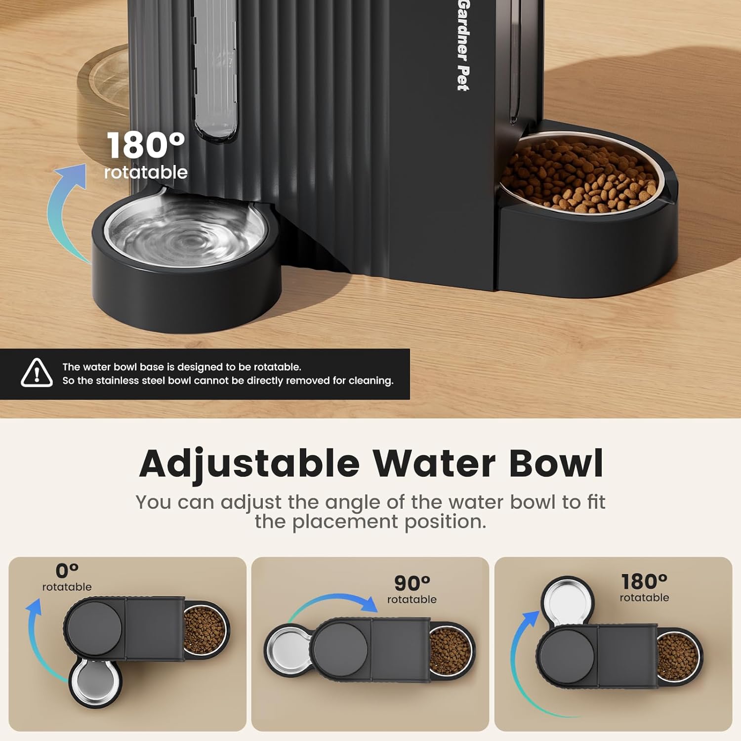 Nomipaw Gravity Auto Pet Food and Water Feeder Set photo 4