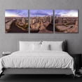 thumbnail image 5 of Epic Art 'Lavender Chicago' by Epic Portfolio, Acrylic Glass Wall Art, 3 Piece Set, 108" x 36", 5 of 8