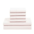 thumbnail image 5 of Supreme 5 Piece Bed-In-A-Bag All Season Solid Comforter & Sheet Set, Twin Extra-Long, Pale Pink, 5 of 5