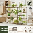 thumbnail image 5 of Bamworld Large Plant Stand Indoor Outdoor Plant Shelves Indoor Plant Holder for Living Room Outdoor Plant Rack Indoor Multiple Plants Patio Balcony Garden, 5 of 7