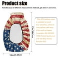 thumbnail image 7 of Uorisanigo Seat Cover for Atv, Breathable Vintage American Flag Four-Wheeler Seat Cover Protective Compatible with Honda Rancher 420 for Comfortable Long-Distance Riding Easy to Install and Clean, 7 of 7