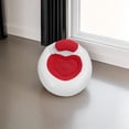 thumbnail image 3 of Inflatable Sofa Chair with Loving Heart Design,  Inflatable Chair Multifunctional Portable Soft Couch for Living Room, Balcony, Outdoor, 3 of 7