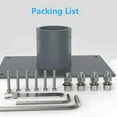thumbnail image 3 of Heavy-Duty Pole Mount Bracket for Starlink Flat High Performance Dish – Universal Roof & RV Installation Kit – Fits 2.4" Poles – Rustproof Outdoor Mounting System, 3 of 8