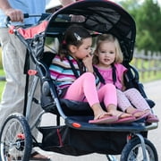 Baby Trend Expedition Double Jogging Stroller, Centennial Red, Multi-Position Reclining Seats