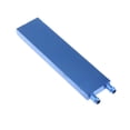 thumbnail image 3 of Aluminio del bloque de la refrigeración por agua para el disipador del 40x160mm perfke Bloque de enfriamiento de agua de aluminio, 3 of 9