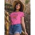 thumbnail image 2 of Buon Ferragosto! Cute Watermelon T-Shirt Women -Image by Shutterstock, Female Large, 2 of 4