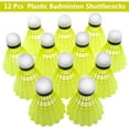 thumbnail image 4 of 12-Pack Advanced Nylon Feather Shuttlecocks,77 Grains-High Speed Badminton Balls with Great Stability and Durability,Indoor Outdoor Sports Hight Speed Training Badminton Birdies, 4 of 7