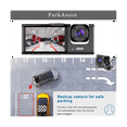 thumbnail image 4 of 3 Camera Lens Car DVR 3-Channel Dash Cam HD 1080P Front and Rear Inside Dashcam Video Recorder Night Vision, 4 of 9